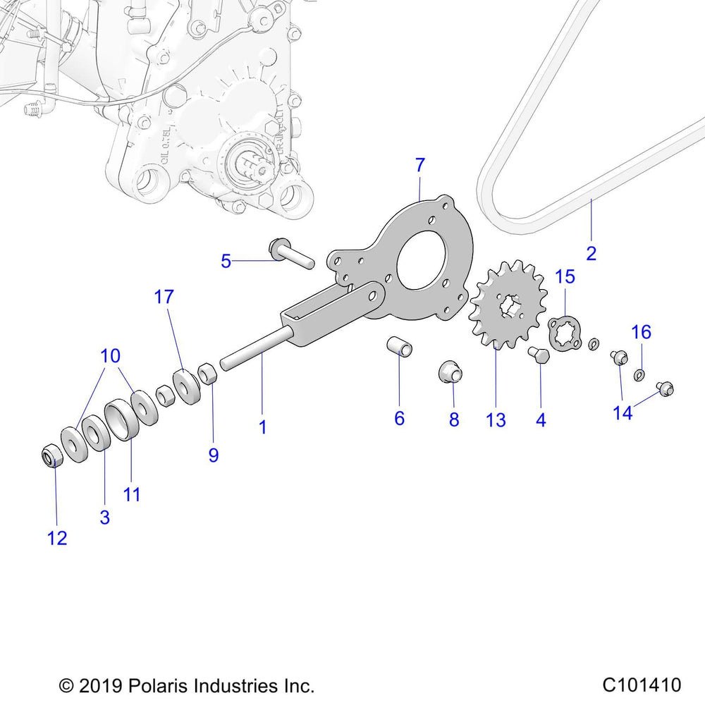 
                      
                        Polaris Ranger Chain, 50 x 52P, Genuine OEM Part 3222268, Qty 1
                      
                    