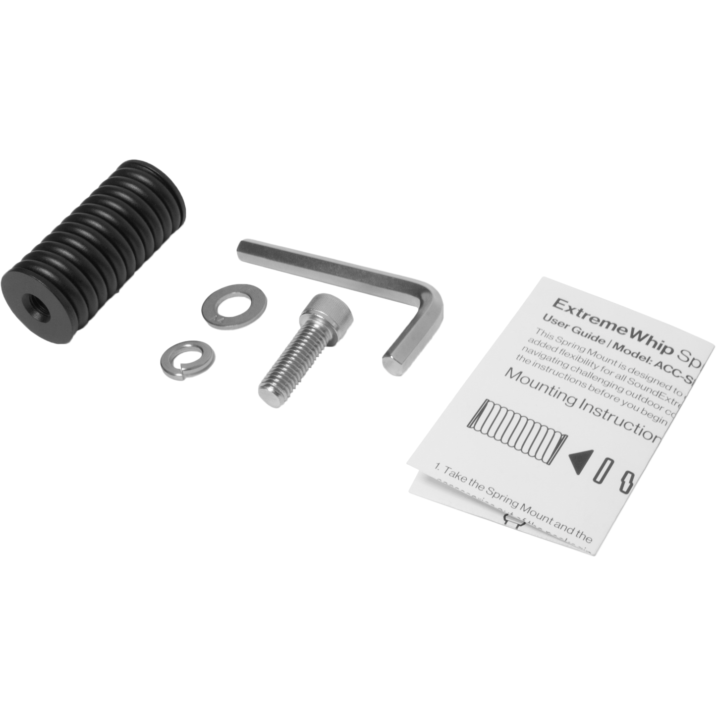 Spring Whip Mount Spring Base For Led Whip