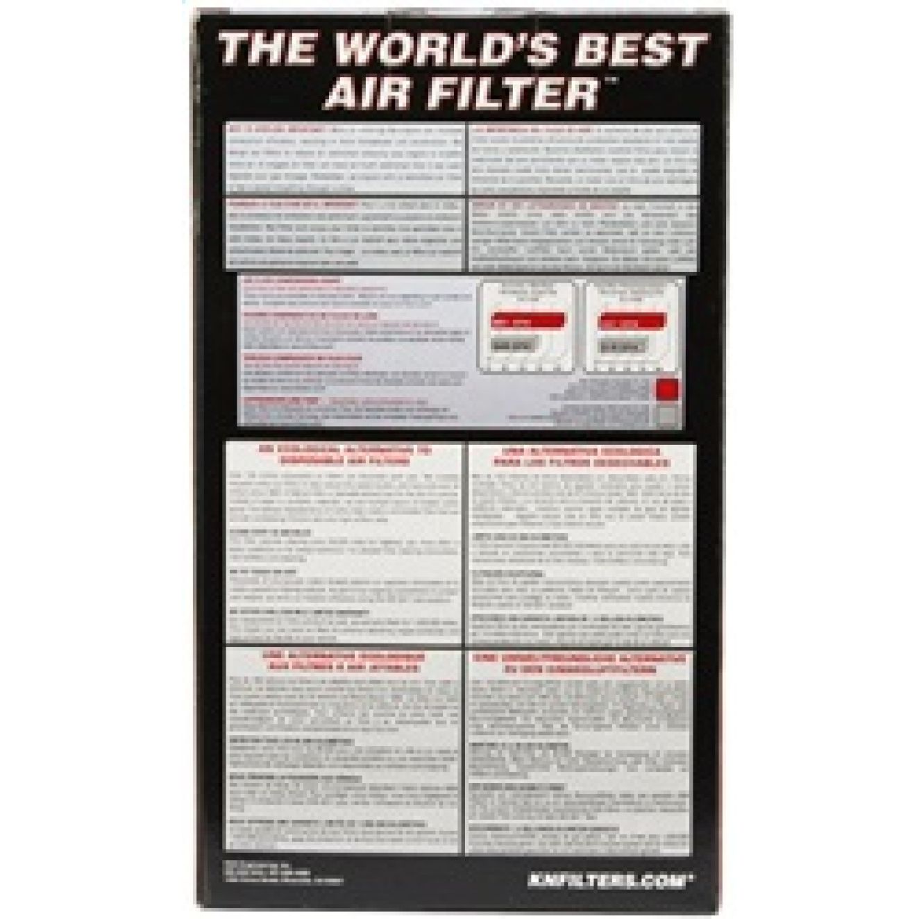 K&N 12-13 Kawasaki KRT750 TERYX4 749 Replacement Air Filter