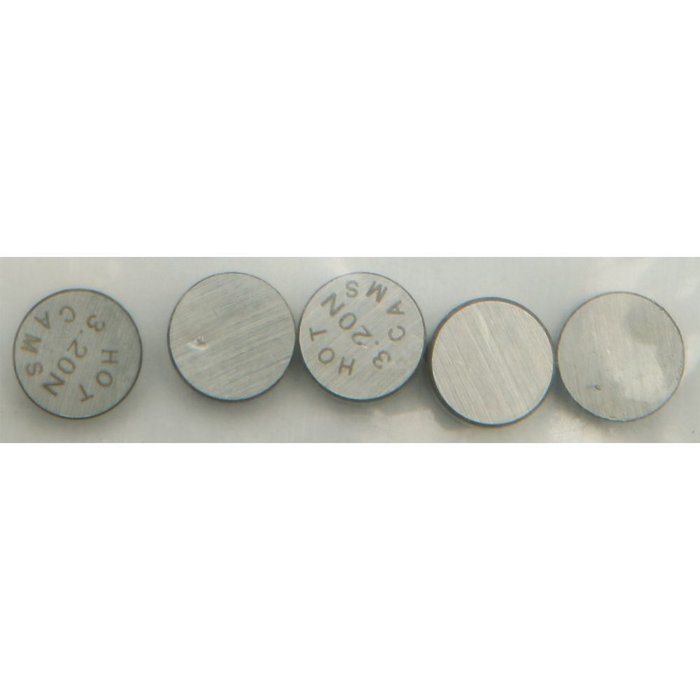 Valve Shims 7.48x3.20mm 5/Pk