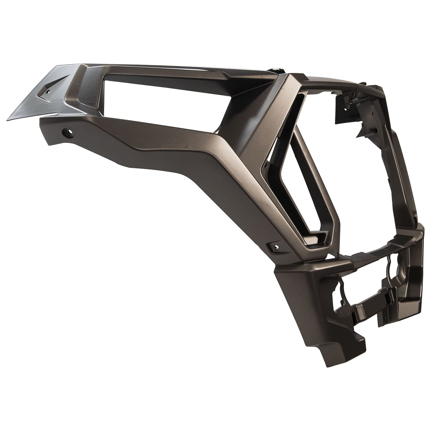 Polaris RZR Front Fascia, Titanium Metallic, Genuine OEM Part 5454743-632, Qty 1