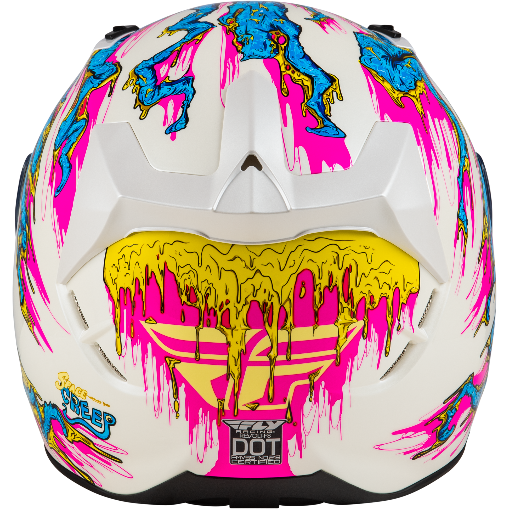 Revolt Space Creep Helmet Light Blue/White/Pink Xl
