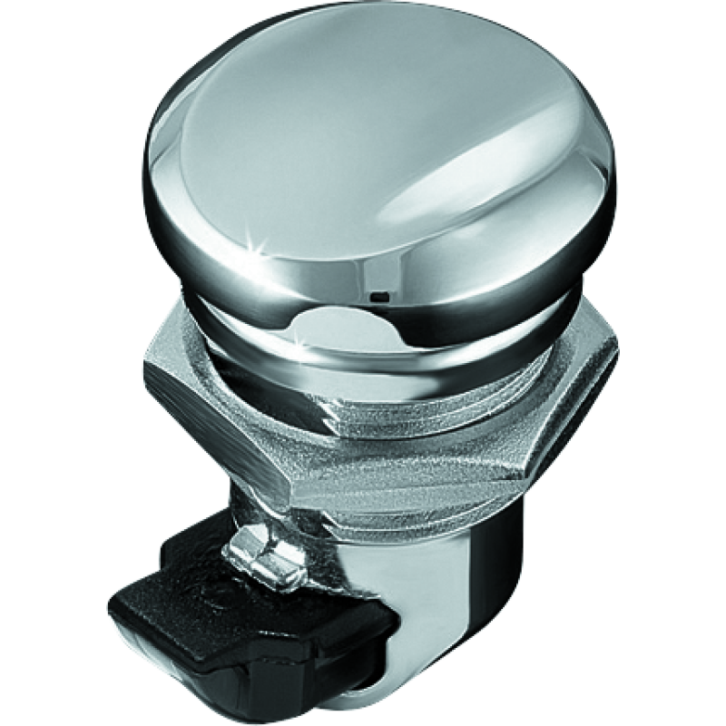Kuryakyn Push-Button Fuel Door Latch Chrome