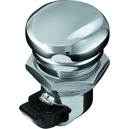 Kuryakyn Push-Button Fuel Door Latch Chrome