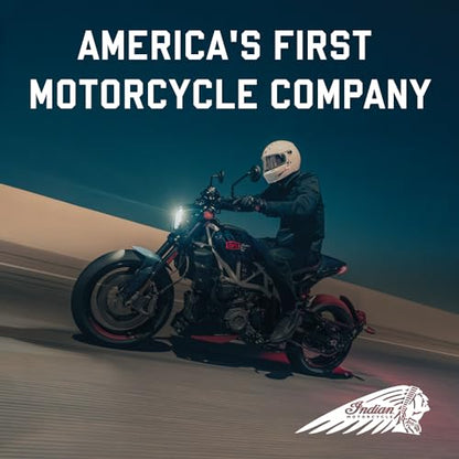 Indian Motorcycle Rear Highway Motorcycle Bar Bag for Specific Bagger, Touring Models, Black Genuine Leather, Includes Water Bottle Holder and One Pouch for Gloves, Maps, Phone and More - 2880297-01