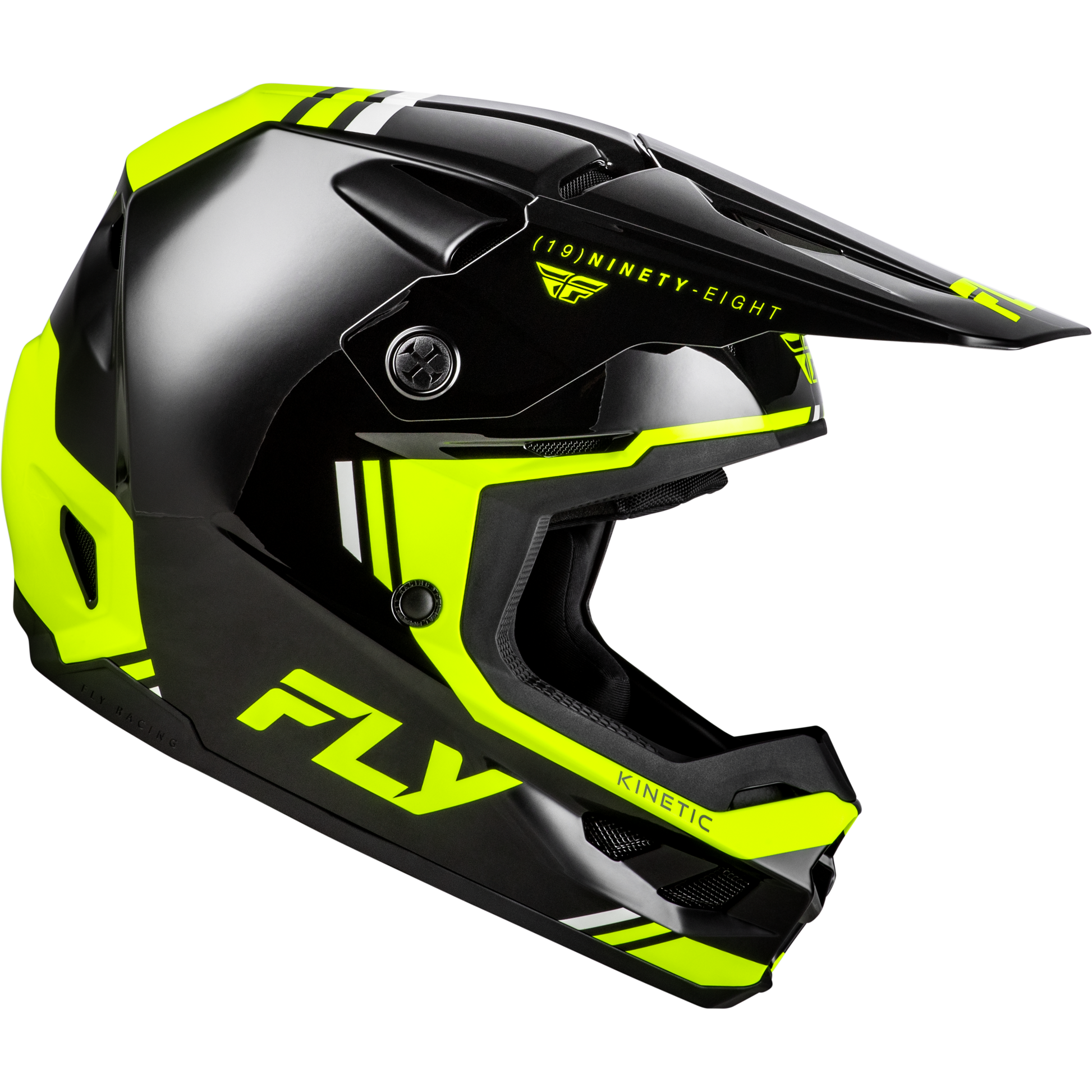 Kinetic Verdict Helmet Black/Hi Vis/Grey Lg