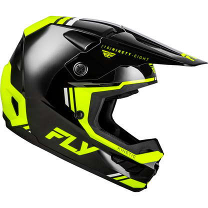 Kinetic Verdict Helmet Black/Hi Vis/Grey Lg