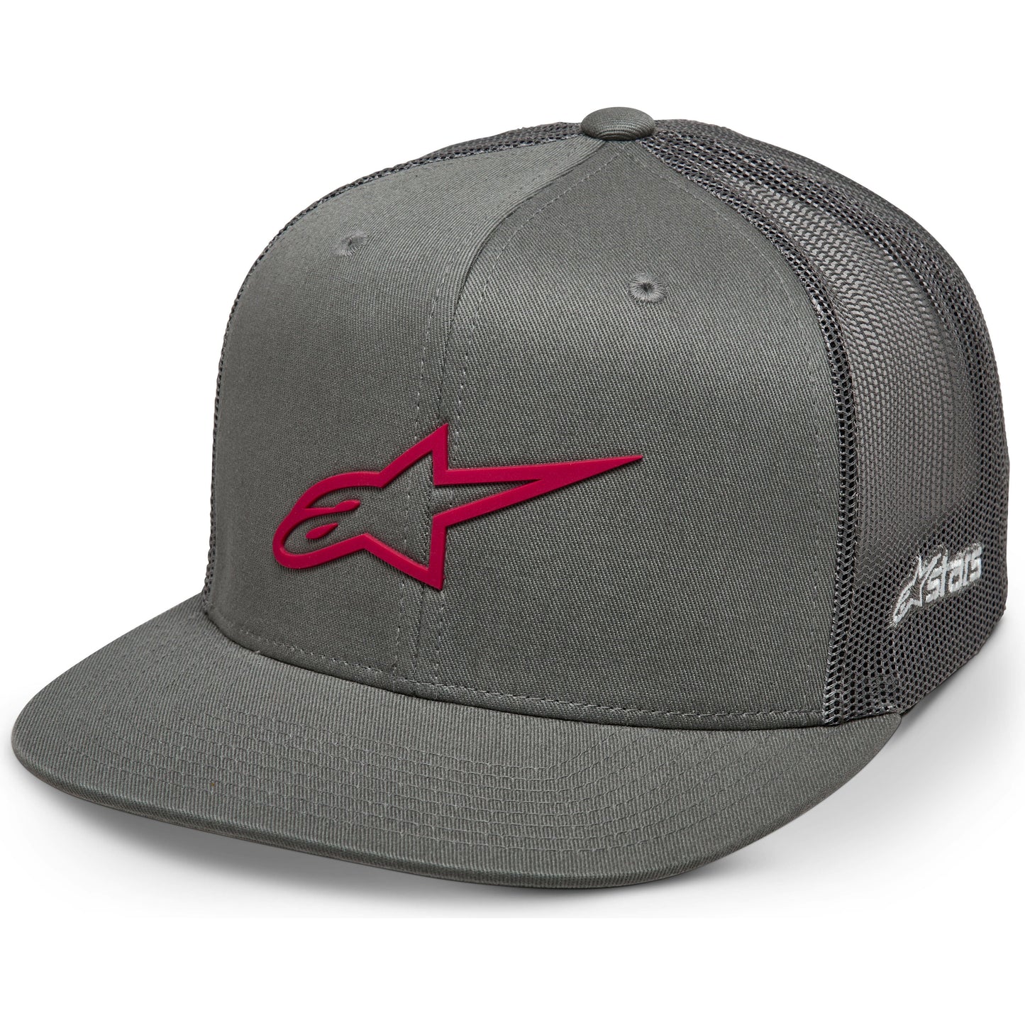 3d Ageless Trucker Hat Grey/Red