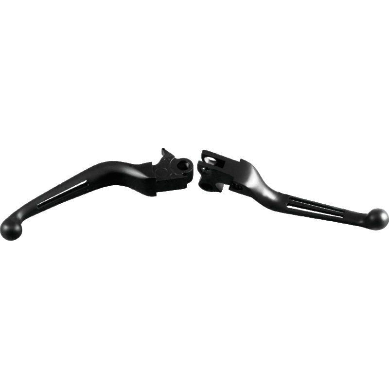 Bikers Choice 96-16 Big Twin W/ Cable Clutch 96-03 XL Black Slotted Lever Set