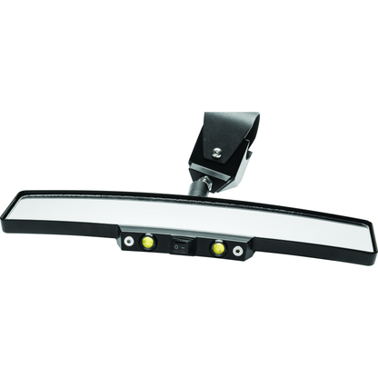 DragonFire Racing Lighted Rear View Mirror - 1.75-2 in.