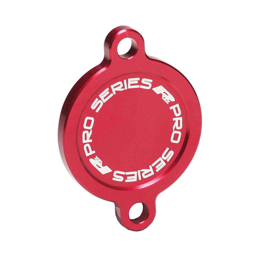Oil Filter Cover Red Hon