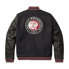 Indian Motorcycle Men's Varsity 2 Gray Jacket