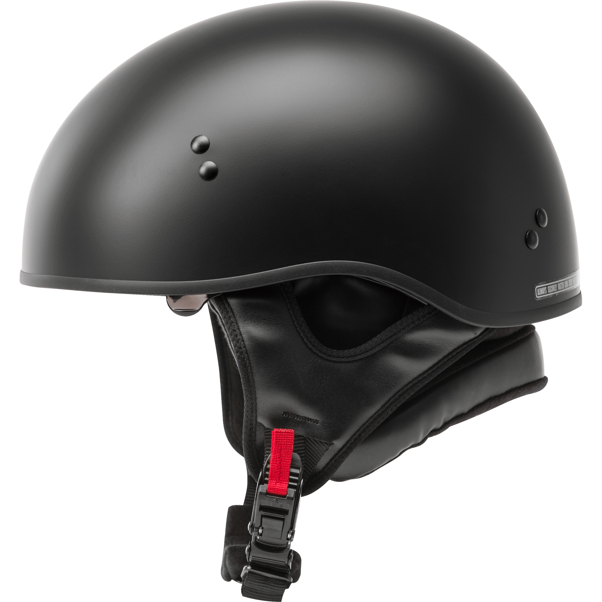 Hh 65 Half Helmet Naked Matte Black Xs