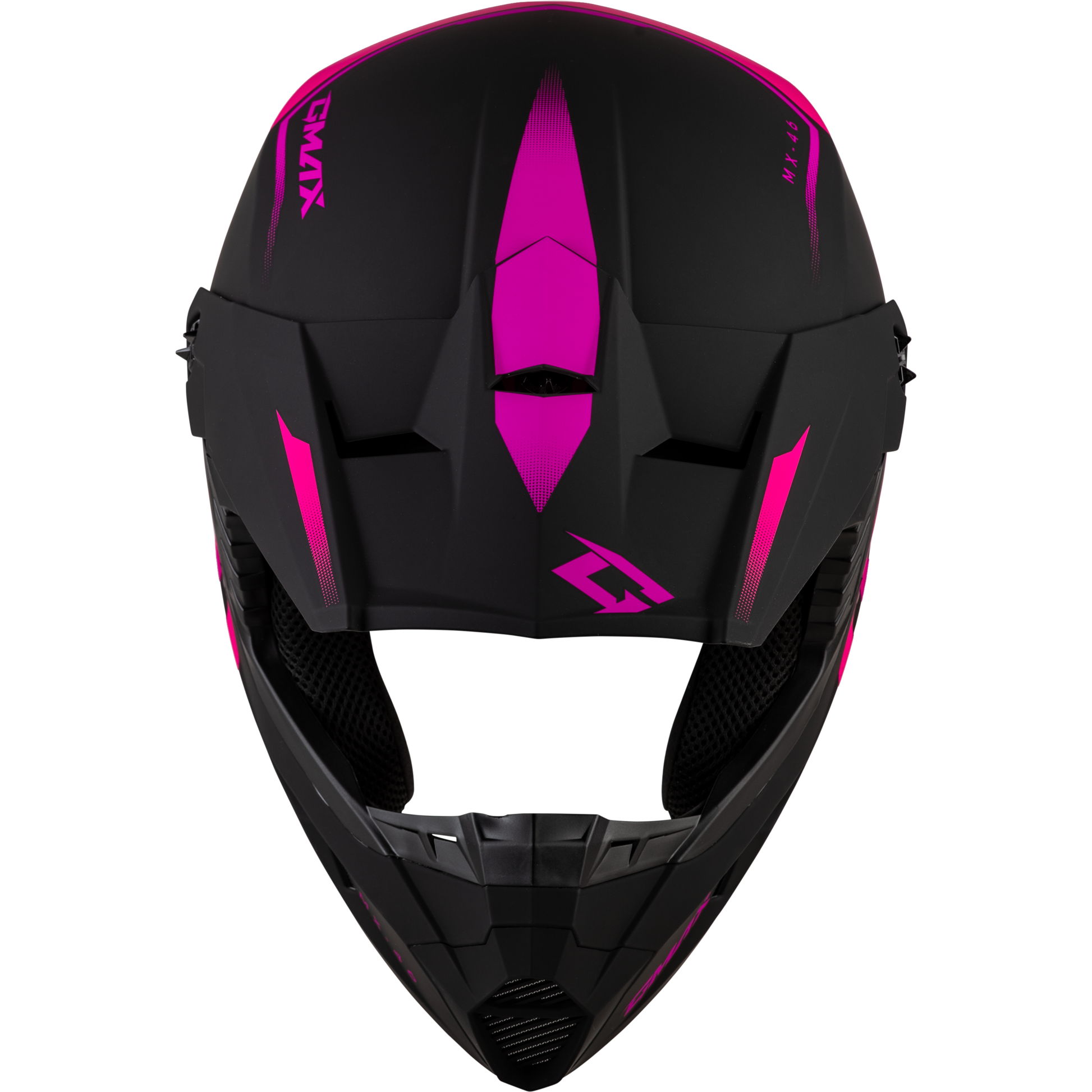 Mx 46 Compound Helmet Matte Black/Pink 2x