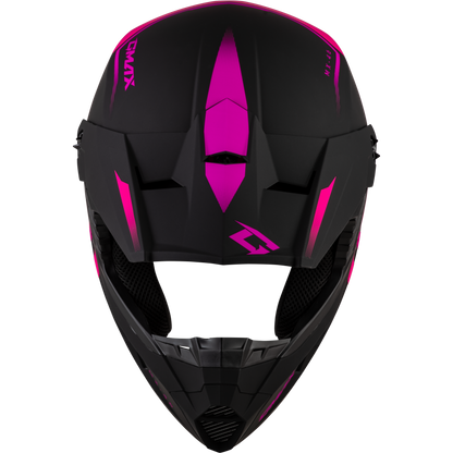Mx 46 Compound Helmet Matte Black/Pink 2x
