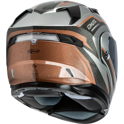Md 01 Volta Helmet Grey/Black/Copper Metallic Lg