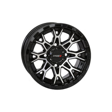 St6 Wheel 12x7 2+5 ( 47mm) 4/110 Gloss Black/Machined
