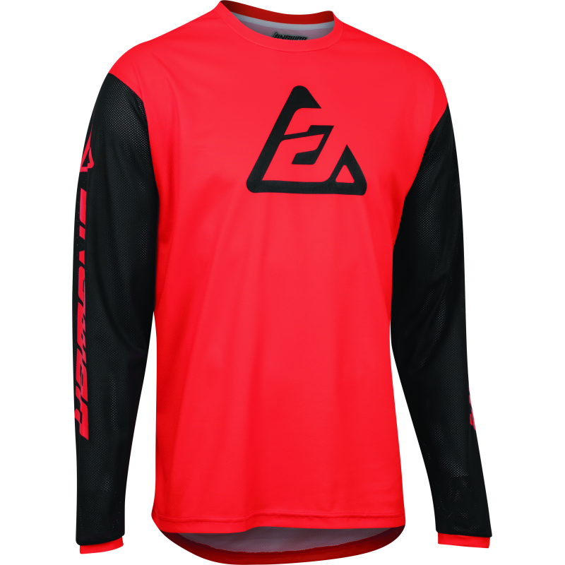 Answer Arkon Bold Jersey Red/Black Youth - Large