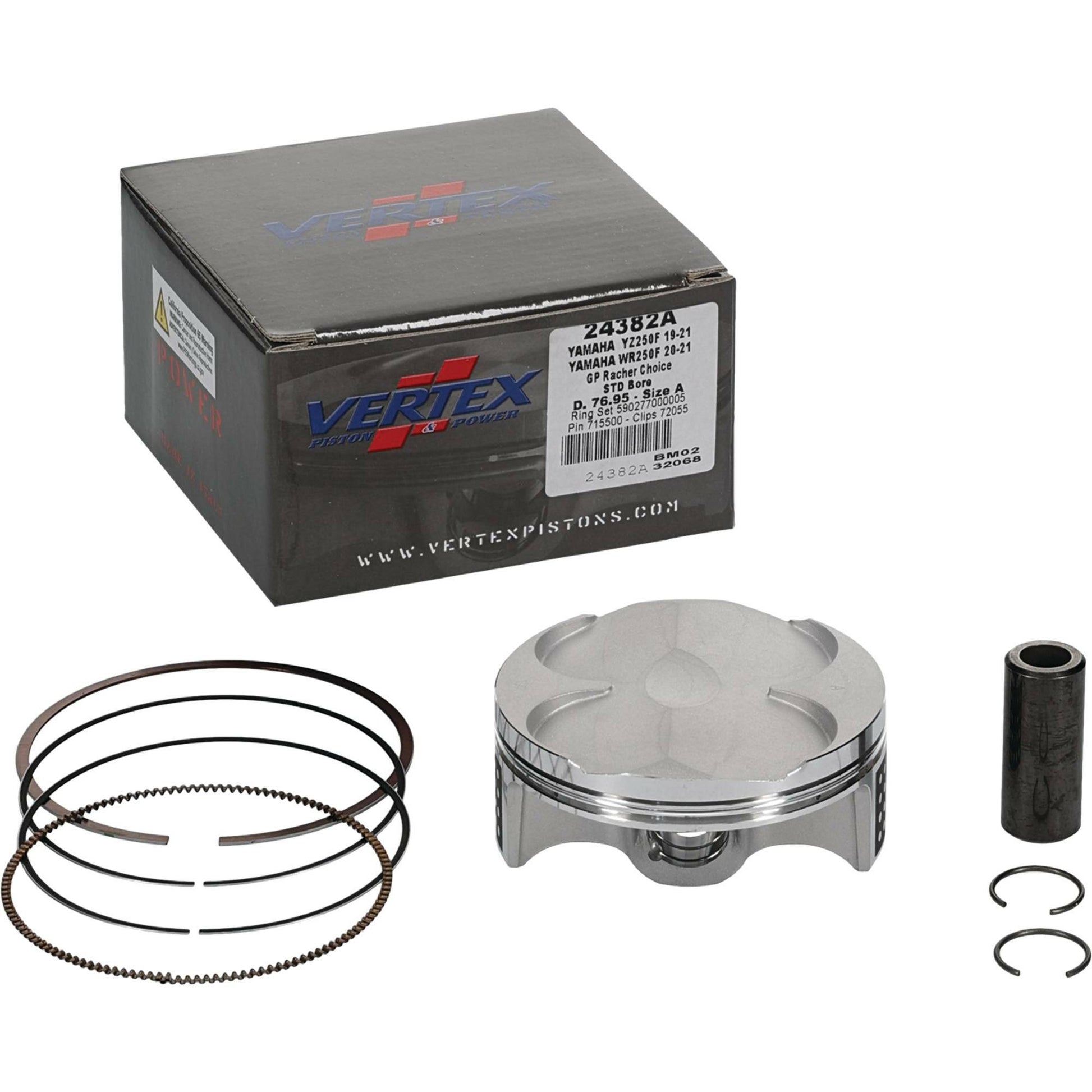Piston Kit Gp Rc Forged 76.95/Std 13.85:1 Yam
