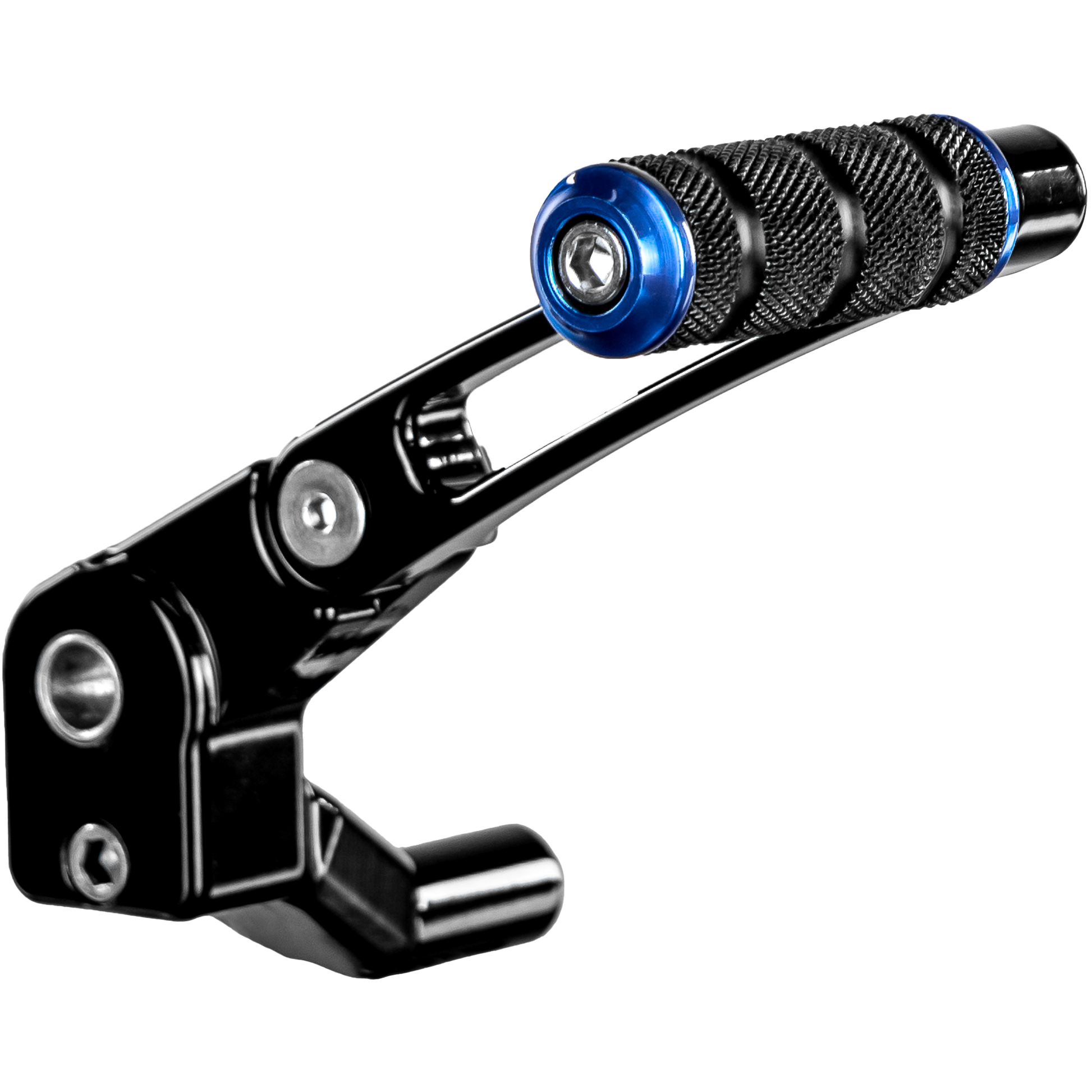 Just The Tip Adj Brk Arm Blk W/Toe Peg Blue