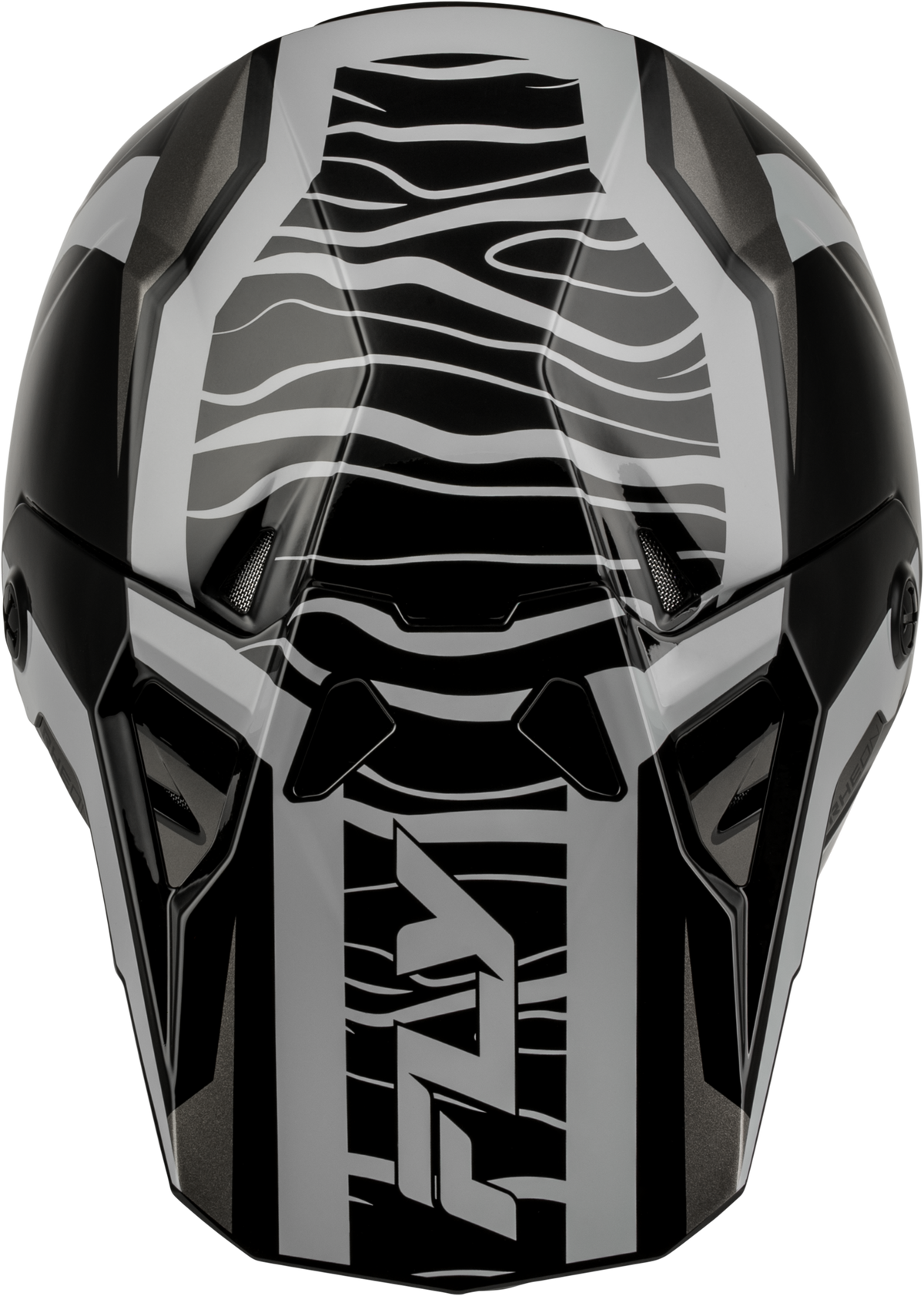 Youth Formula Cp Charge Helmet Black/Grey/Light Grey Yl