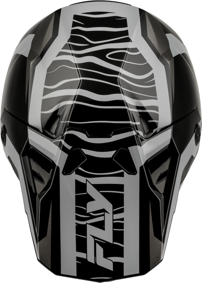 Youth Formula Cp Charge Helmet Black/Grey/Light Grey Yl