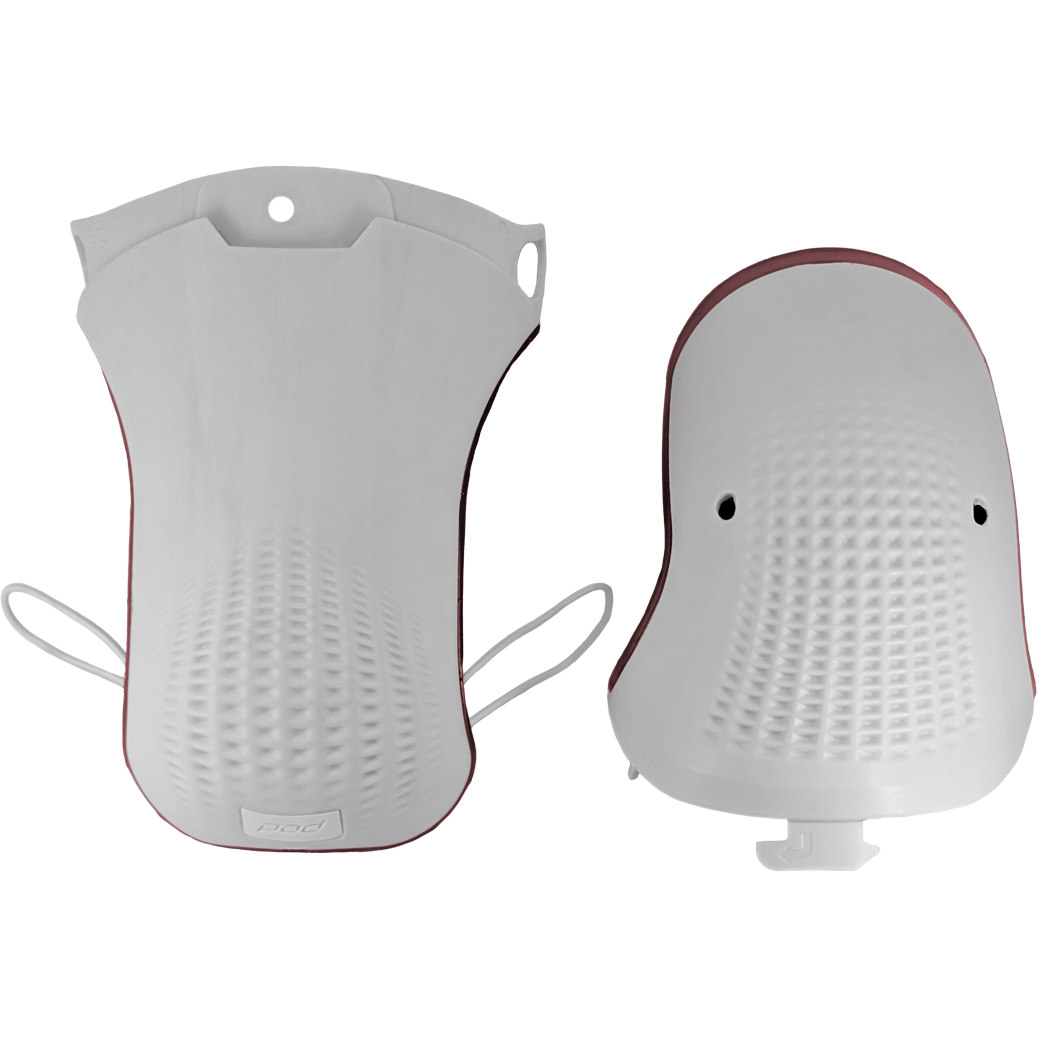 Kx 3.0 Ce2 Impact Guard Set (Rt) White Xs/Sm