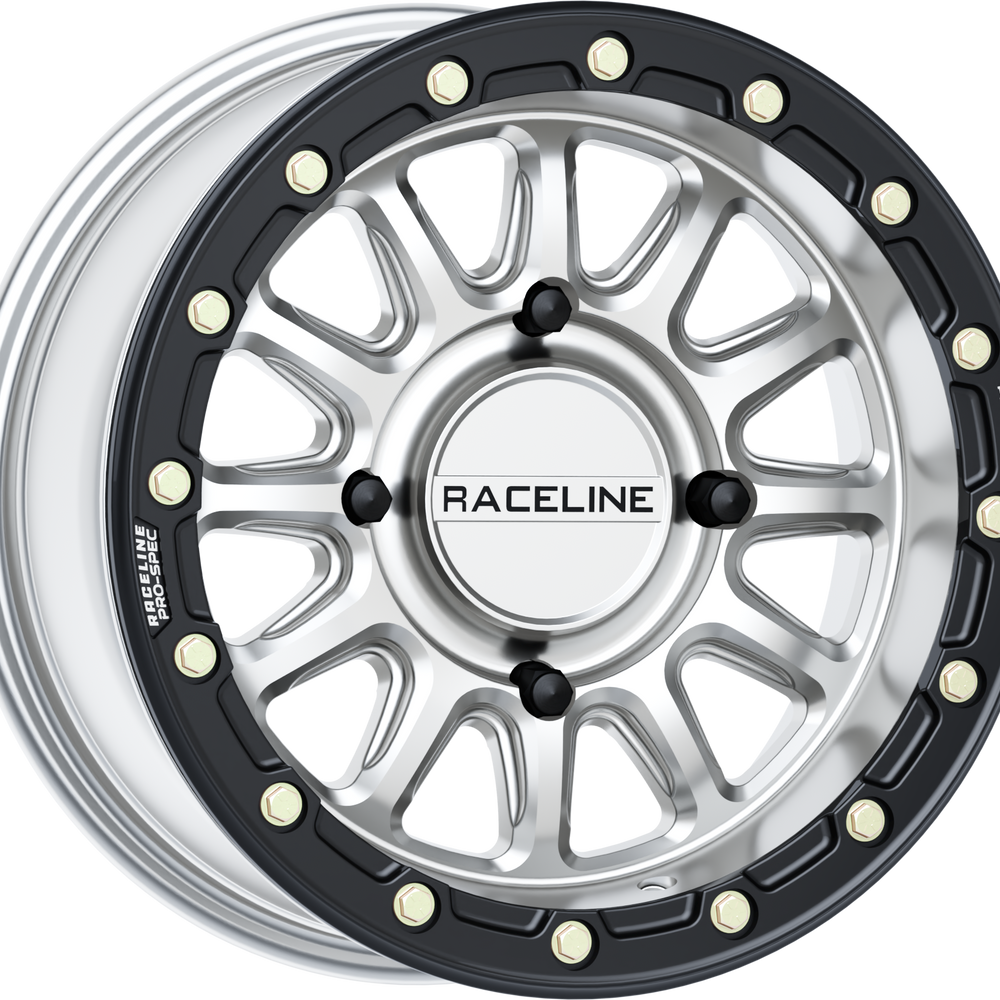 Alpha Hyper Wheel 4/137 Hyper Silver/Blk 15x7 (+10mm)