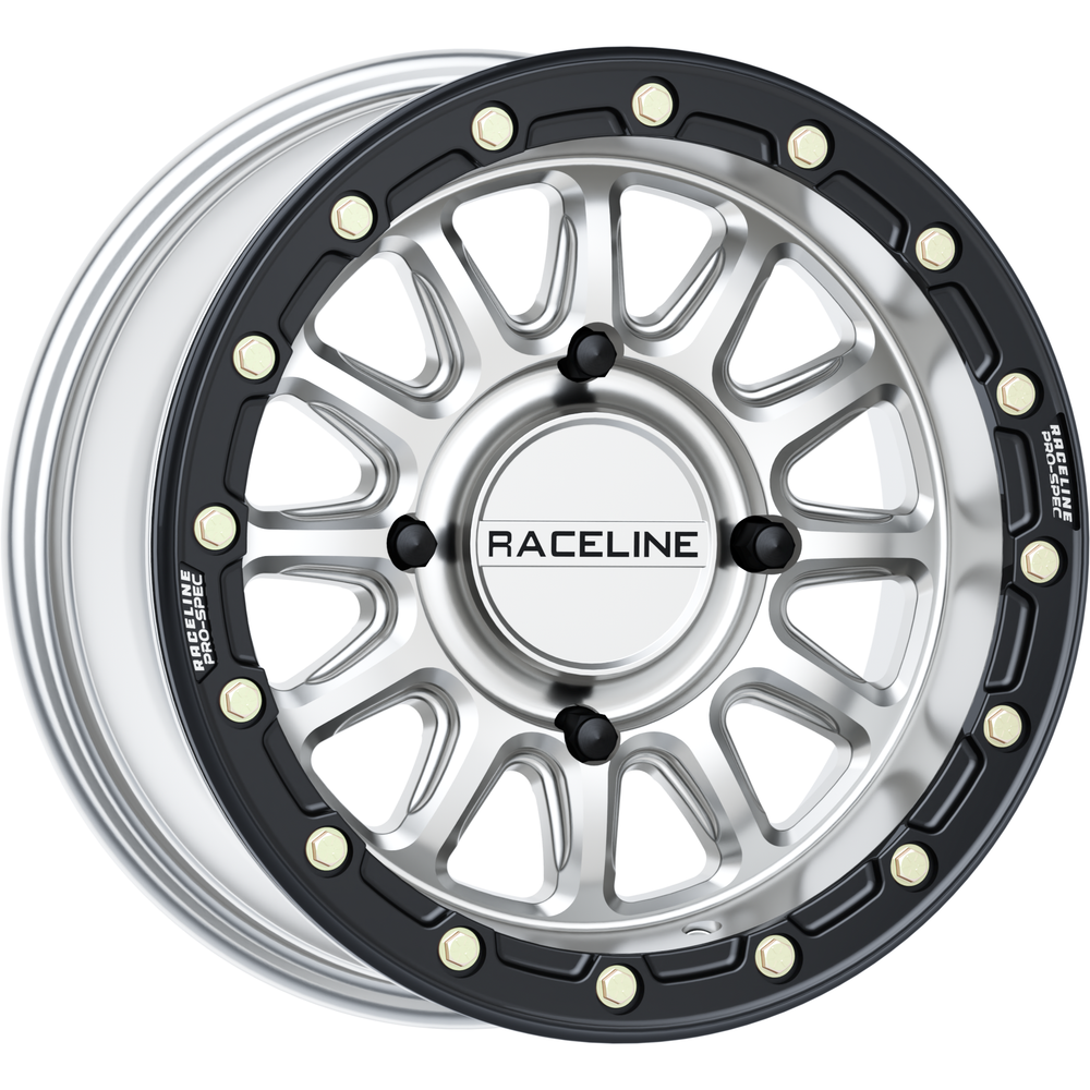 Alpha Hyper Wheel 4/137 Hyper Silver/Blk 15x7 (+10mm)