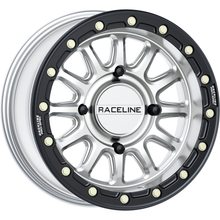 Alpha Hyper Wheel 4/137 Hyper Silver/Blk 15x7 (+10mm)