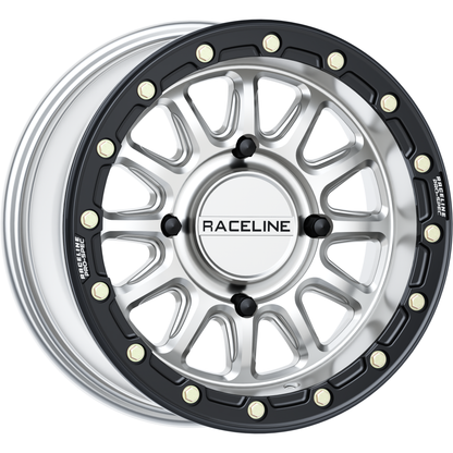 Alpha Hyper Wheel 4/137 Hyper Silver/Blk 15x7 (+10mm)