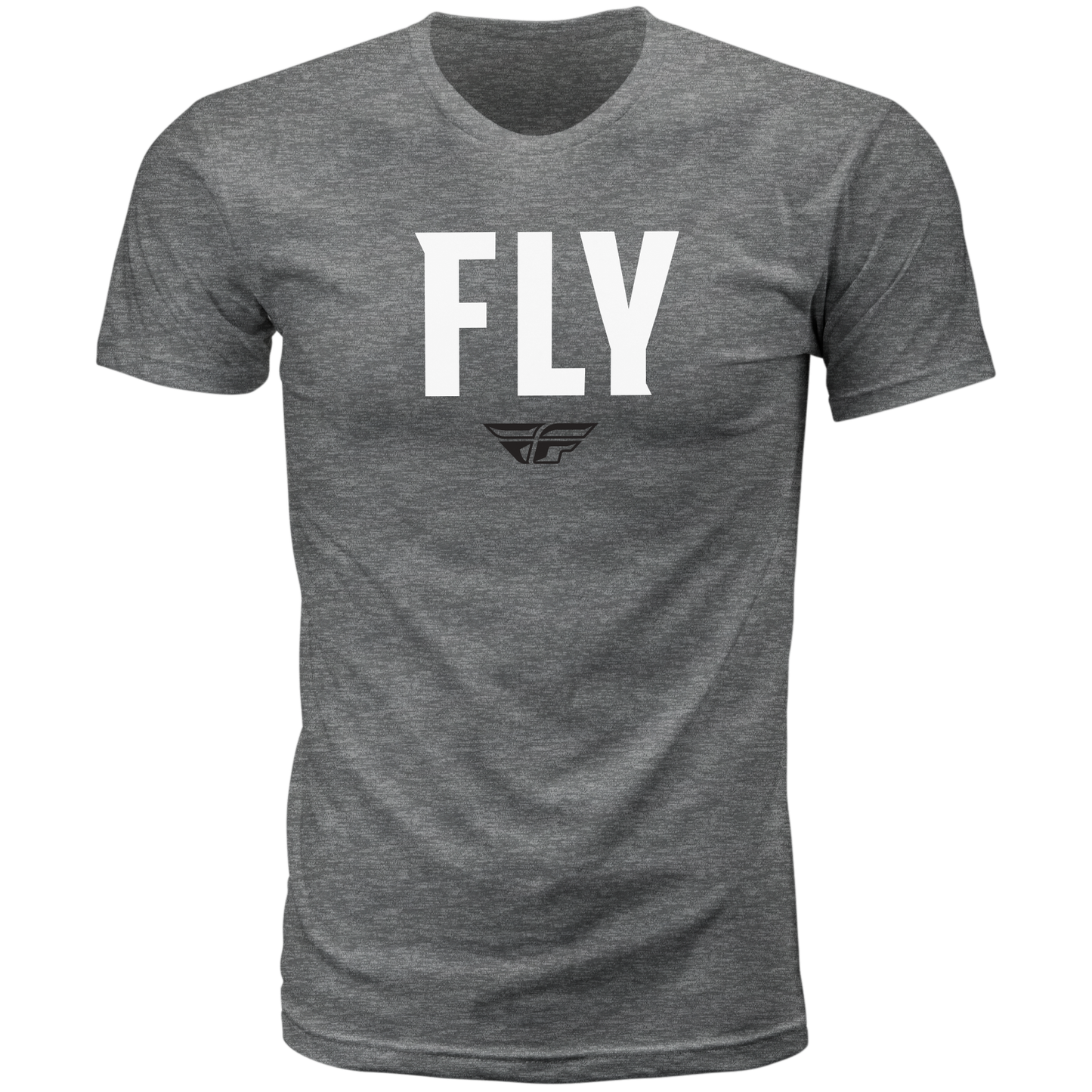 Fly Wfh Tee Dark Grey Heather 2x