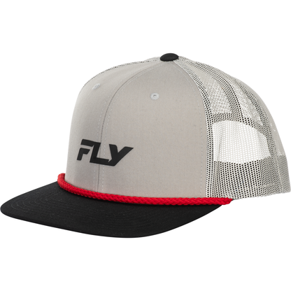Fly Trucker Hat Grey