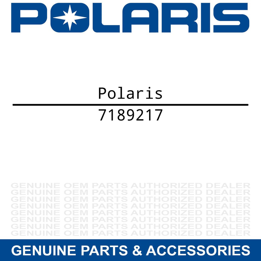 Polaris Ranger 1000" Fender Decal, Front, Top, Left, Genuine OEM Part 7189217, Qty 1