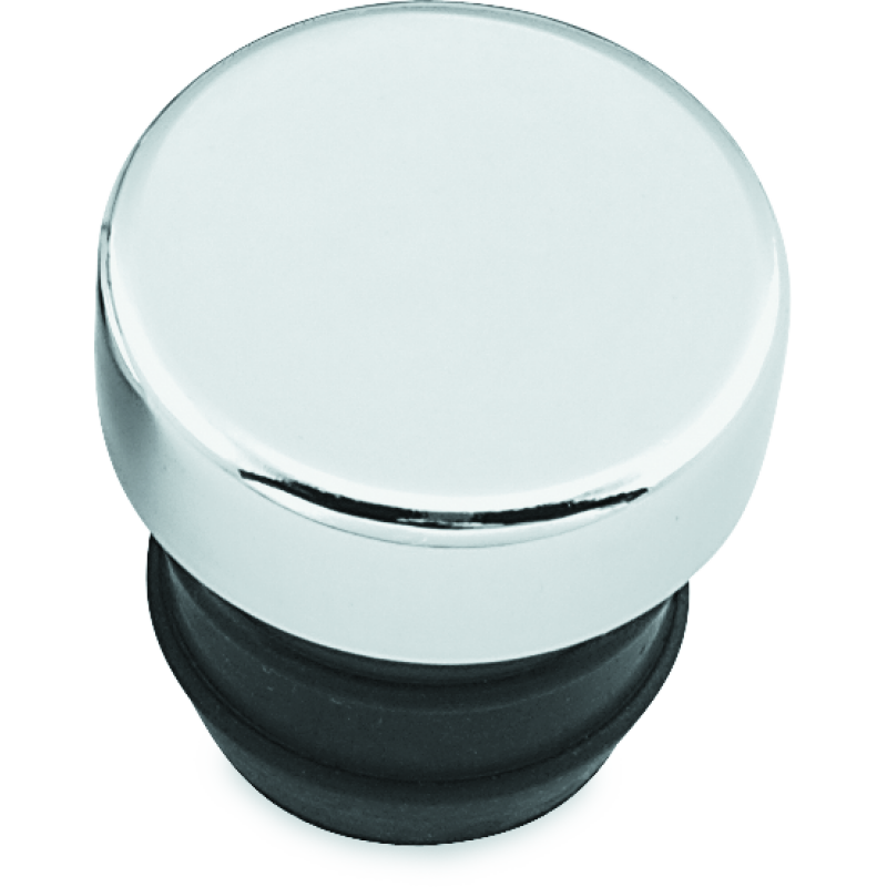 Bikers Choice Big Twin & XL Chrome Custom Oil Tank Cap 1 3/16 Inch Push In Replaces H-D 62644-84T