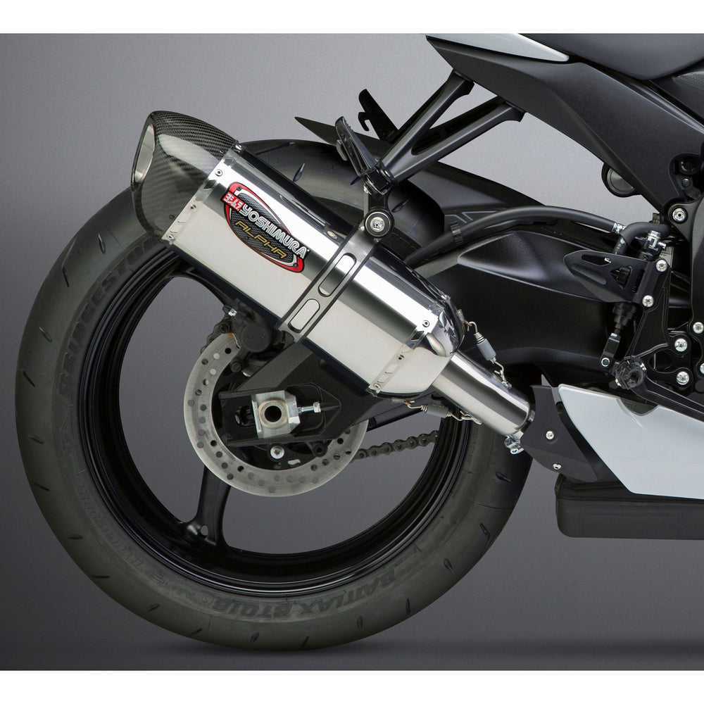 Exhaust Signature Alpha Slip On Ss Ss Cf