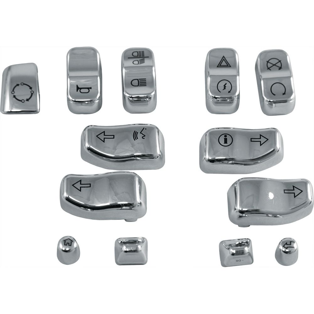 Switch Caps Chr 14 Up 13 Piece