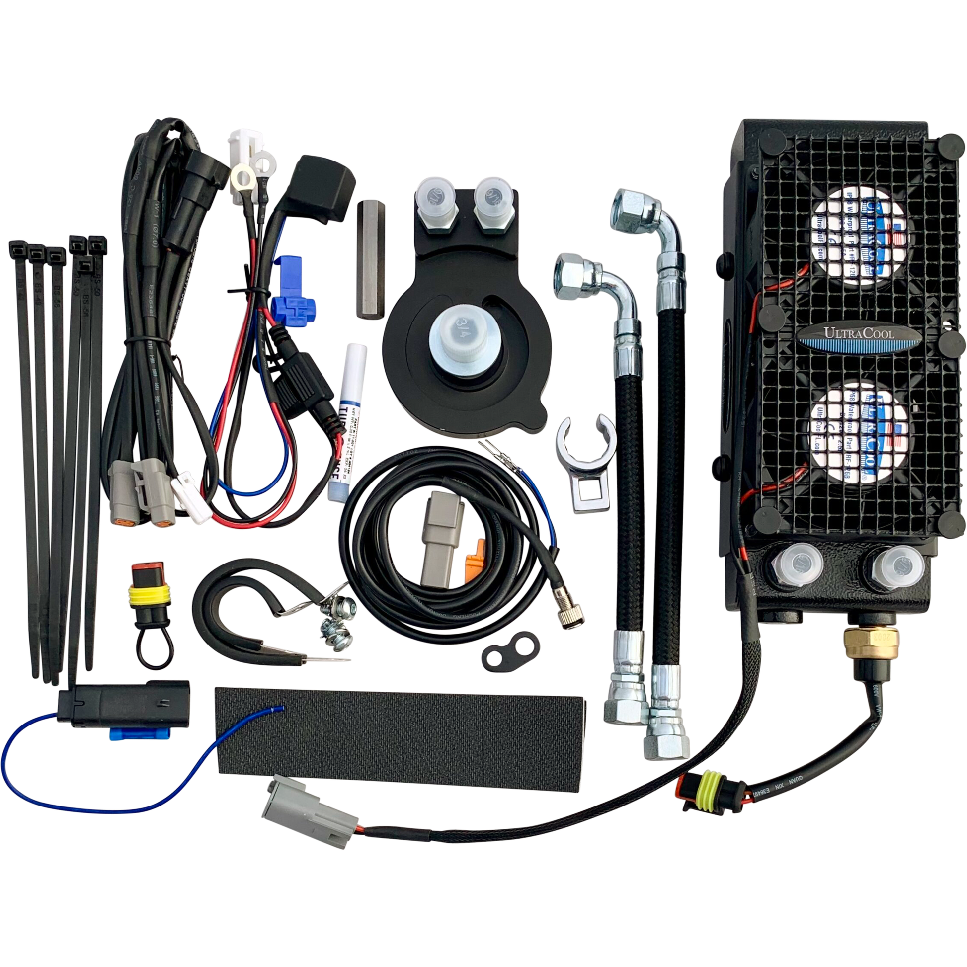 Oil Cooler M8 Touring `17 23 (Chopped Guard)