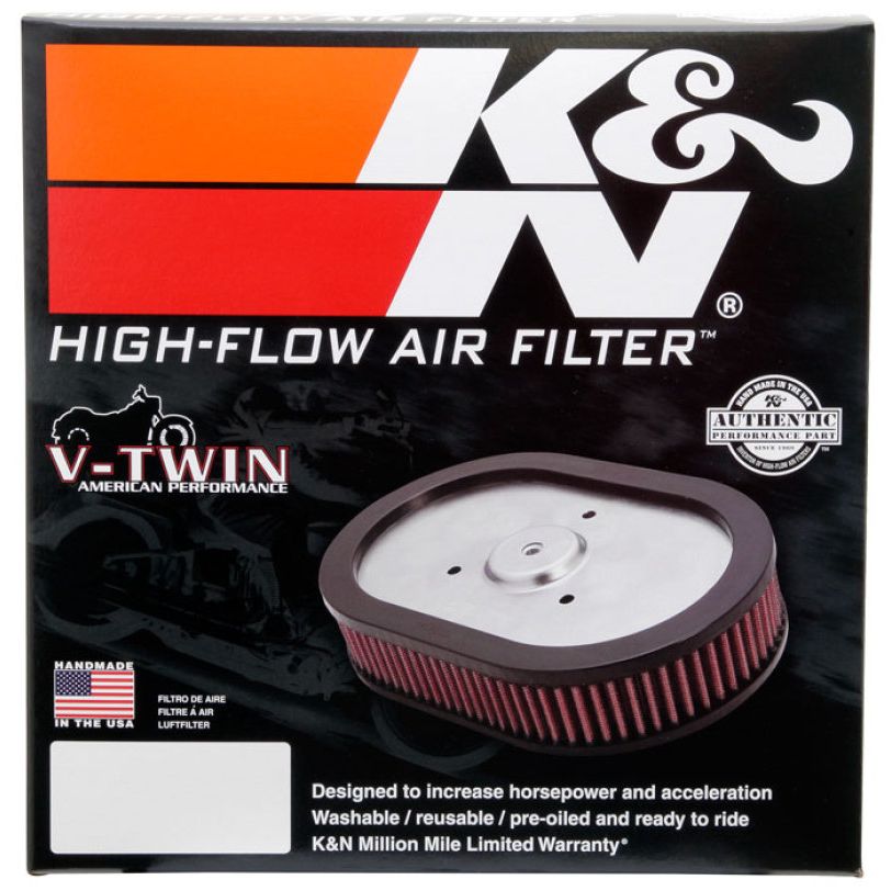 K&N 2014 Indian Chief Classic 111 CI Replacement Drop In Air Filter