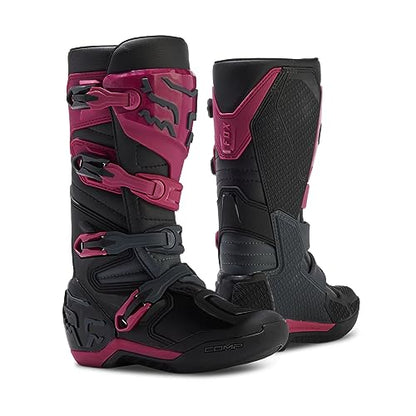 FOX RACING WOMEN'S COMP MOTOCROSS BOOTS, MAGNETIC