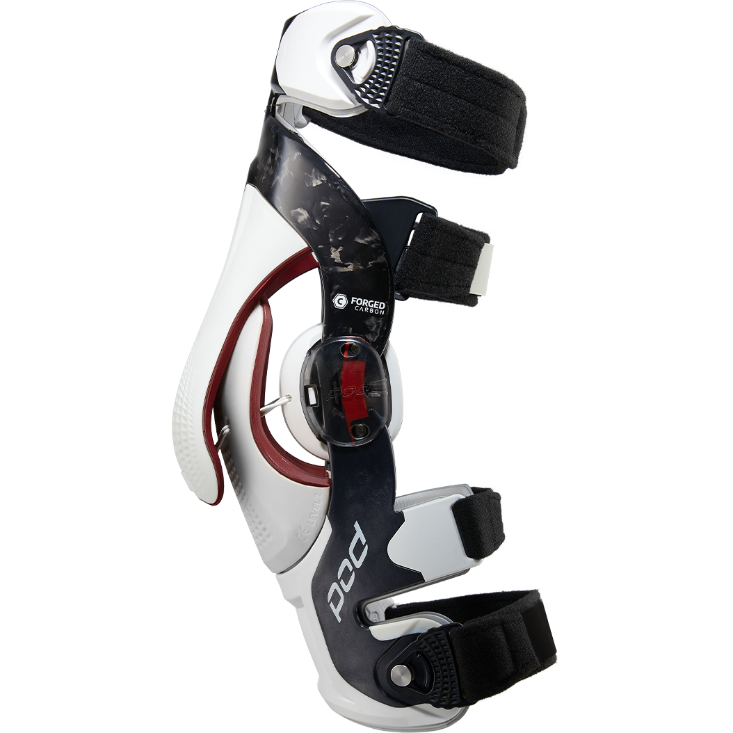 K8 3.0 Knee Brace Carbon (Lt) Carbon/White Md