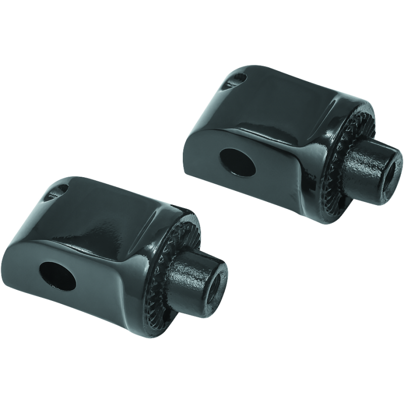 Kuryakyn Splined Adapter Kawasaki & Yamaha Gloss Black