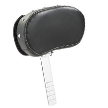 Indian Motorcycle Genuine Leather Rider Backrest Pad Black w/Studs 2879542-02