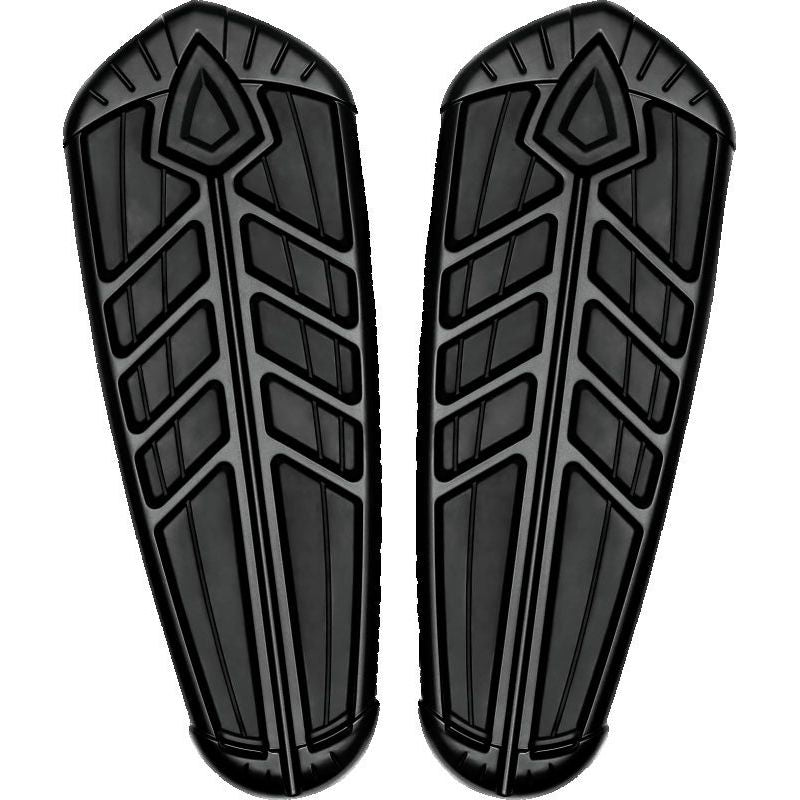 Kuryakyn Spear Driver Floorboard Inserts Satin Black