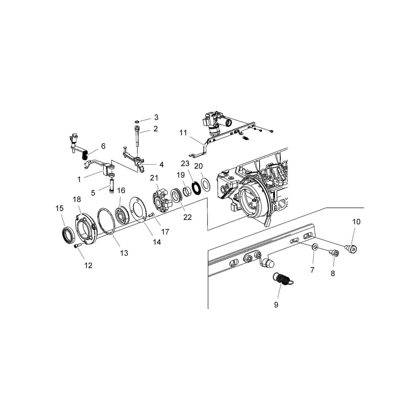 Polaris Off Road Control Sleeve, Genuine OEM Part 3040107, Qty 1