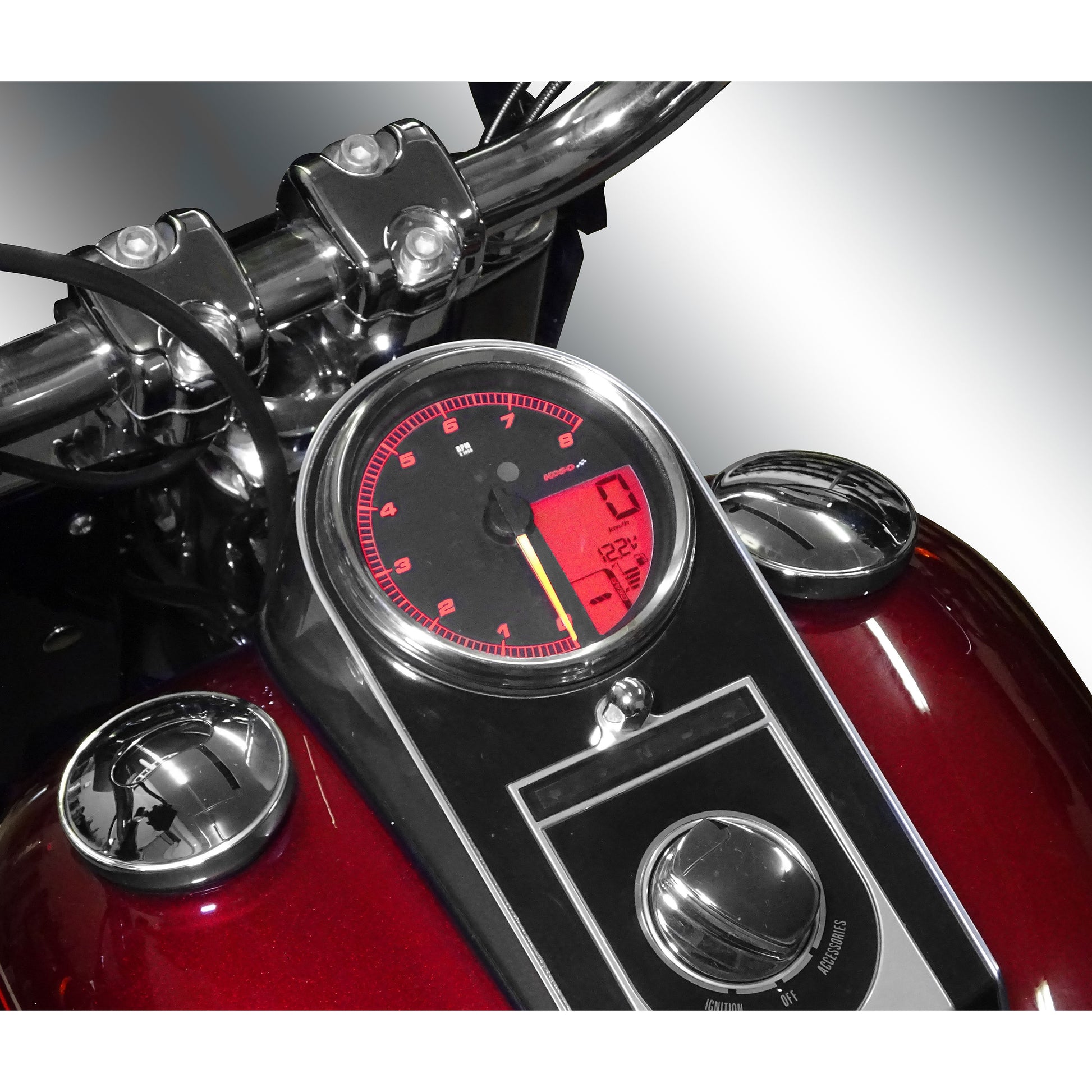 Koso Hd 05 4.5" Guage Chrome Bezel, Canbus Models