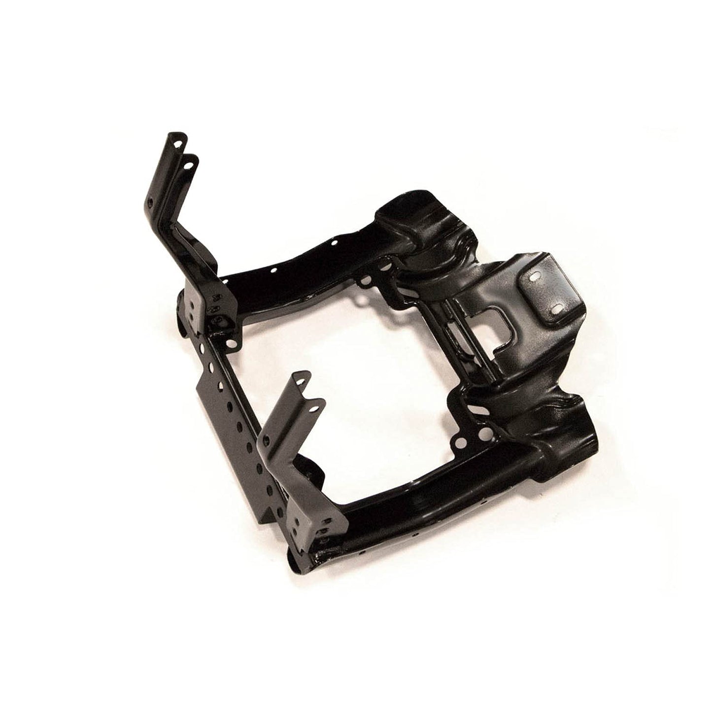 Polaris ATV Front Brushguard Under Frame, Medium Gloss Medium Gloss Black, Genuine OEM Part 1017050-067, Qty 1