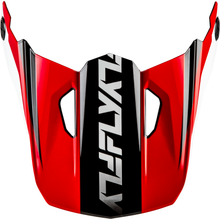 Kinetic Crest Helmet Visor Red/Black/White Xs/Sm