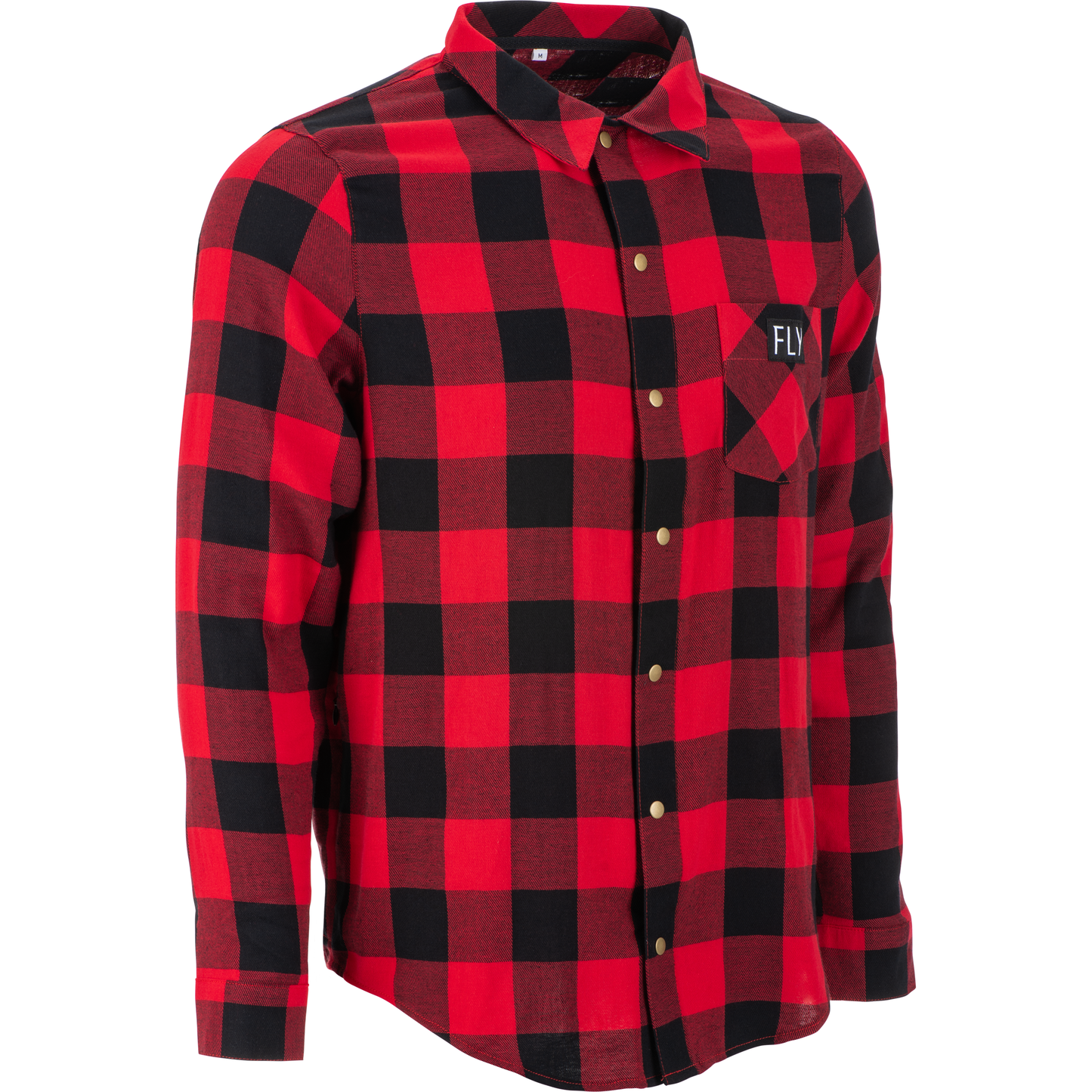 Fly Tek Flannel Red/Black Sm
