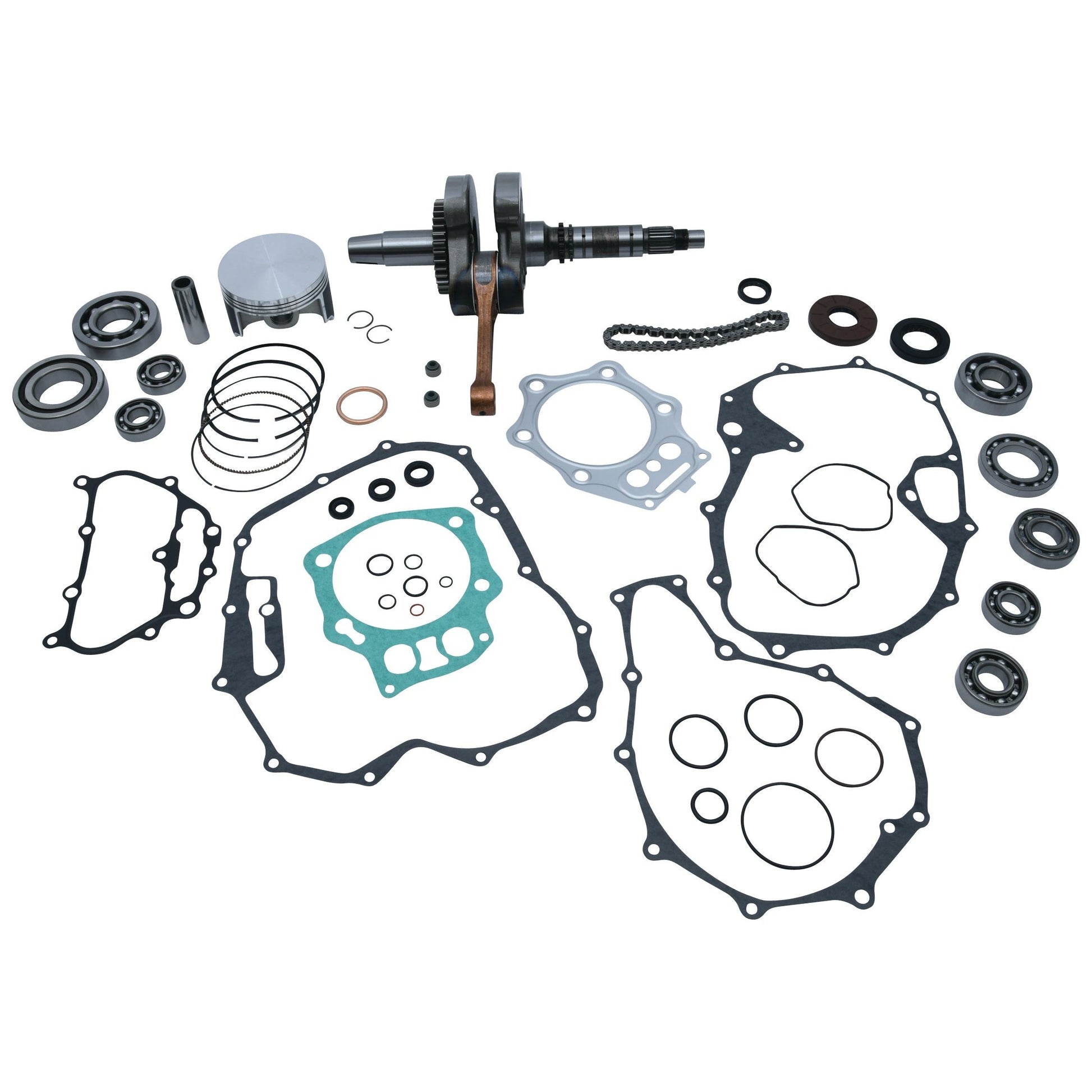 Complete Engine Rebuild Kit Os Piston +0.5mm Hon